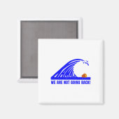 Kamala Blue Wave 2024 Magneet (Voorkant / Achterkant)