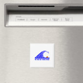 Kamala Blue Wave 2024 Magneet (Insitu (Vaatwasser))