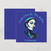 Kamala Cat Lady 2024 Stemming Thunder_Cove Kaart (Voorkant / Achterkant)