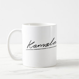 Kamala Cursive Signature Koffiemok