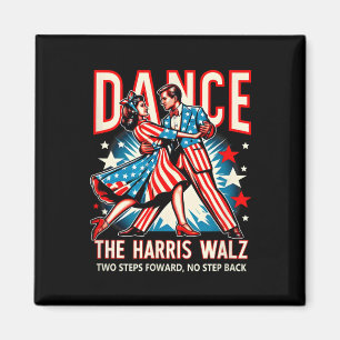 Kamala Dans De Harris Wheimer Twee Stappen Vooruit Magneet
