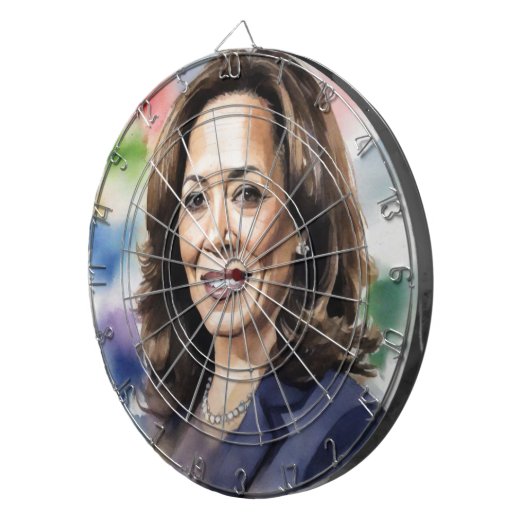 Kamala Dartboard Republikeinse Trump Lover Dart Bo Dartbord (Voorkant Rechts)