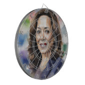 Kamala Dartboard Republikeinse Trump Lover Dart Bo Dartbord (Voorkant Links)