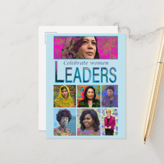 Kamala en het Women Leaders Briefkaart