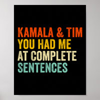 Kamala en Tim je had me in volledige zinnen