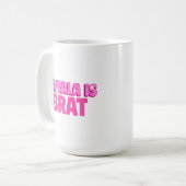 Kamala Est De La Mug De Café Brat (Devant gauche)