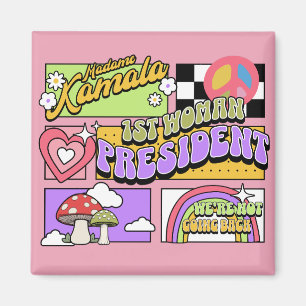 Kamala Harris 1e vrouw President Inauguratie Magneet