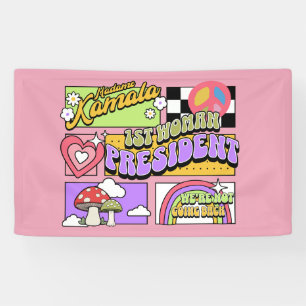 Kamala Harris 1e vrouw President Inauguratie Spandoek