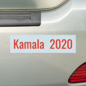 Kamala Harris 2020 Bumpersticker (Op auto)