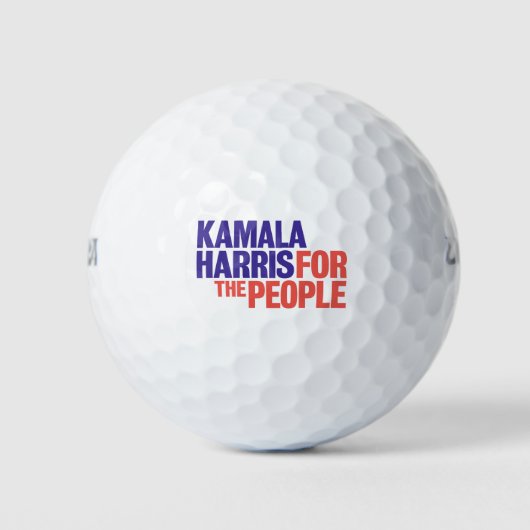Kamala Harris 2020 Kamala voor President Golfballen (Voorkant)
