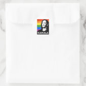 KAMALA HARRIS 2020 PRIDE POSTER RONDE STICKER (Tas)