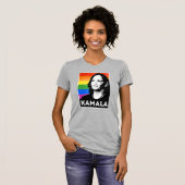 KAMALA HARRIS 2020 PRIDE POSTER T-SHIRT (Voorkant volledig)