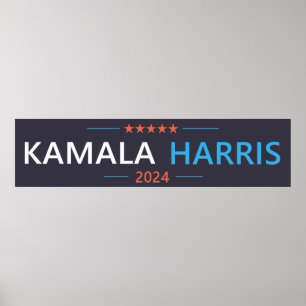 Kamala Harris 2024 als President Poster