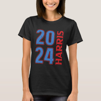 Kamala Harris 2024 Bold Campaign Verkiezingsontwer T-shirt