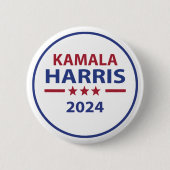 Kamala Harris 2024 Button (Voorkant)