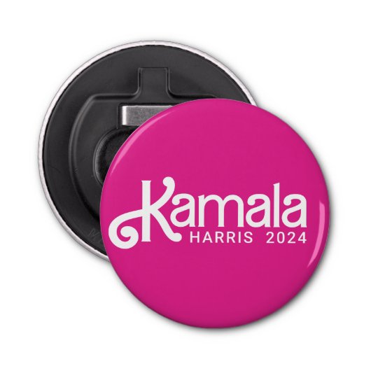 Kamala HARRIS 2024 Button Flesopener (Voorkant)
