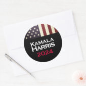 Kamala Harris 2024 Grote Campagne Ronde Sticker (Envelop)
