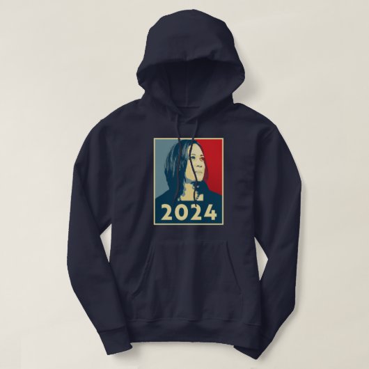 Kamala Harris 2024 Hoodie (Design voorkant)