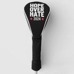 Kamala Harris 2024 Hoop op haat presidentiële Golfheadcover