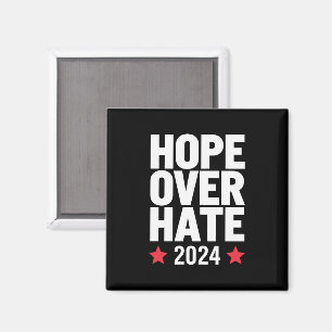 Kamala Harris 2024 Hoop Over Haat Presidentieel Magneet