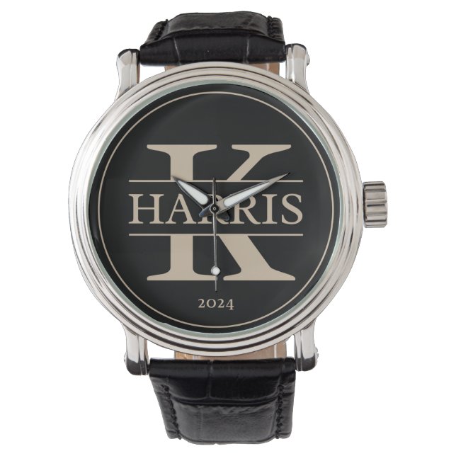 Kamala Harris 2024 horloge (Voorkant)