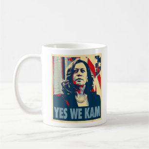 Kamala Harris 2024 Ja We Kam Madam Harris Fun Koffiemok