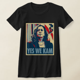 Kamala Harris 2024 Ja We Kam Mevrouw Harris Grappi T-shirt