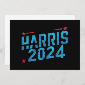  Kamala Harris 2024 Kaart (Voorkant / Achterkant)