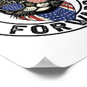 Kamala Harris 2024 Kinderloze kat Poster (Hoek)