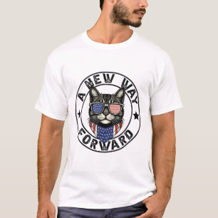 Kamala Harris 2024 Kinderloze kat T-shirt