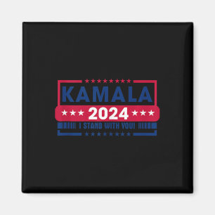 Kamala Harris 2024 Madam President Kamala 47 USA E Magneet