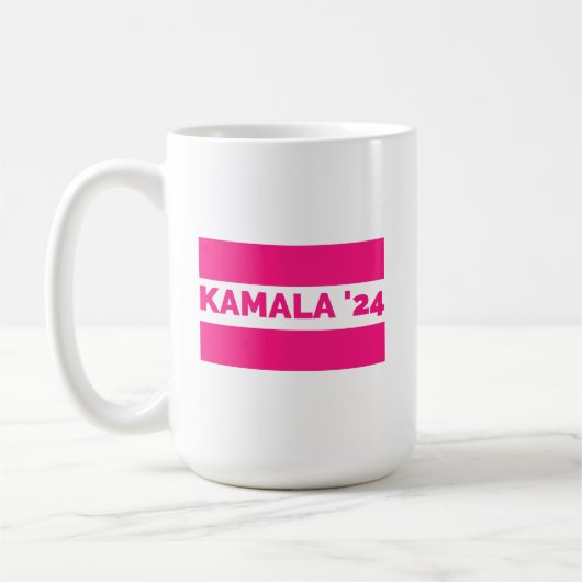 Kamala Harris 2024 Mug (Gauche)