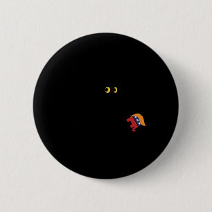 Kamala Harris 2024 Overwinning Zwarte Kat Vs Olifa Ronde Button 5,7 Cm