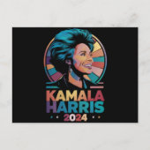 Kamala Harris 2024 President Kamala Briefkaart (Voorkant)