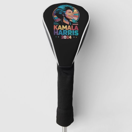 Kamala Harris 2024 President Kamala Golfheadcover (Voorkant)