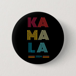 Kamala Harris 2024 presidentsverkiezingen Ronde Button 5,7 Cm