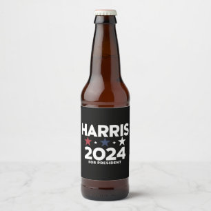 Kamala Harris 2024 Presidentsverkiezingscampagne Bier Etiket