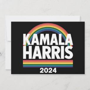 Kamala Harris 2024 Regenboog Homoprentijd LGBT Ver Kaart