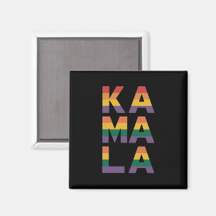 Kamala Harris 2024 Regenboogvlag Gay Pride LGBT  Magneet
