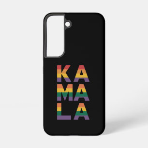 Kamala Harris 2024 Regenboogvlag Gay Pride LGBT Samsung Galaxy Hoesje