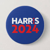 Kamala Harris 2024 Ronde Button 7,6 Cm (Voorkant)