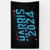 Kamala Harris 2024 Spandoek (Verticaal)