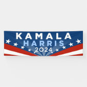 Kamala Harris 2024 Spandoek (Horizontaal)