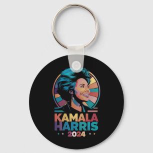 Kamala Harris 2024 Stem President Kamala Verkiezin Sleutelhanger