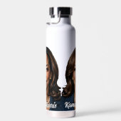 Kamala Harris 2024 Sterren en strepen Waterfles (Rechts)