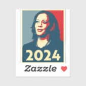 Kamala Harris 2024 Sticker (Vel)