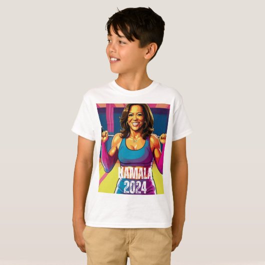 KAMALA HARRIS 2024 T-SHIRT (Voorkant volledig)