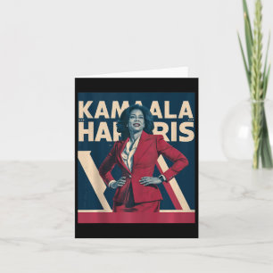 Kamala Harris 2024 - Toonaangevend met kracht ontw Kaart