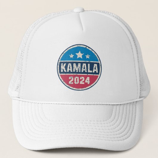 Kamala Harris 2024 Trucker Pet (Voorkant)