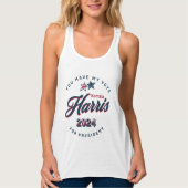 Kamala Harris 2024 | U heeft mijn stem Tanktop (Voorkant)